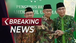 BREAKING NEWS - Ketum PBNU Yahya Cholil Staquf Sambut Kunjungan PP Muhammadiyah