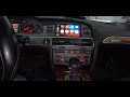 Audi A6 4F C6 2004-2011Mr 12volt AppleCarPlay ,AndroidAuto On MMI 2G & Ground Zero Speakers Upgrade