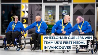 Team UK wins first Invictus Games medal in Vancouver with Wheelchair Curling silver 🥌🥈