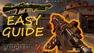 COLD WAR ZOMBIES - Easy Guide To Get The RAI K-84! (FIREBASE Z WONDER WEAPON UPGRADE GUIDE)