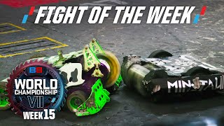 REMATCH of the fight that changed BattleBots Forever | FoTW: Witch Doctor vs. Minotaur | WC7