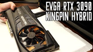 399만원짜리 끝판왕 그래픽카드 RTX 3090 킹핀 (EVGA GeForce RTX 3090 KINGPIN HYBRID) - 홍방장