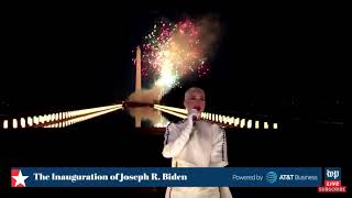 Katy Perry I Firework at the presidential inauguration of Joe Biden and Kamala Harris — 1/20/21