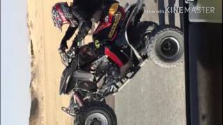 ATV kuwait honda trx450r wheelies