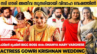 കല്യാണത്തിന് അണിഞ്ഞൊരുങ്ങി സീരിയൽ താരം Gowri Krishnan | 😍😍 | Actress Gowri Krishnan Wedding