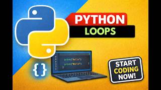 Python Loops Explained in Hindi | Python Full Course #10 | For Loop & While Loop