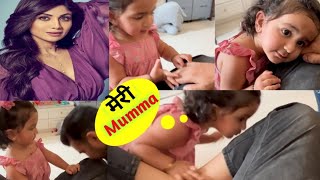 Shilpa Shetty shared Adorable video of Samisha on her 2nd Birthday| Shamisha shetty kundra cute mome