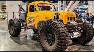 World's Largest Off Road Wrecker Takes Over SEMA!