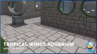 Megaquarium | Tropical Wings Aquarium | Jelly Fish Room Speed build | Ep.3