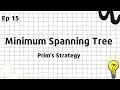 Prim's Algorithm - Minimum spanning tree