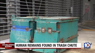 Human remains found in Downtown Miami trash chute