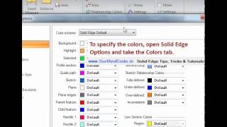 Solid Edge Video Quick Tip #043