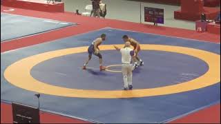 Tulga Tumur-Ochir (Mongolia) vs Rahman Amouzad (Iran) Asian Games 2022 Final