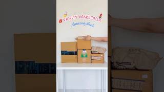 Vanity Makeover #organisers #storage #organiser #makeup #skincare #amazonfinds #india