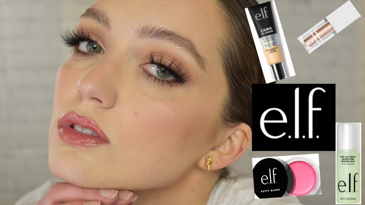 FULL FACE OF ELF COSMETICS | HOLY GRAILS & TONS OF (AMAZING!) FIRST ...