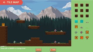 PyGame Level Editor Using Tilemaps in Python - Tutorial | Part 4 - Tile Map Explanation