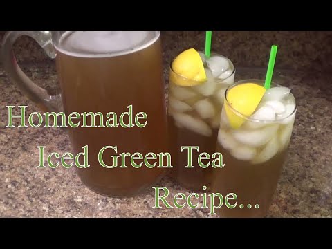 Iced Sweet Green Tea Recipe.. (HOW TO MAKE ICED SWEET GREEN TEA) Iced Sweet Green Tea Recipe.. (HOW TO MAKE ICED SWEET GREEN TEA)