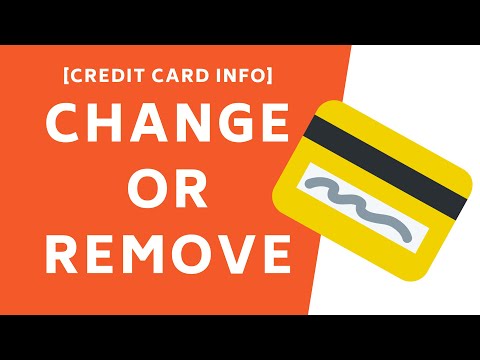 Change or Remove Credit Card info from Apple ID (Simple Method!) Change or Remove Credit Card info from Apple ID (Simple Method!)