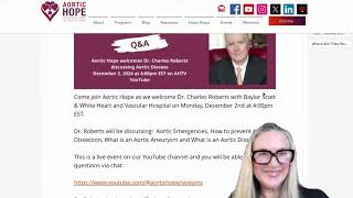 AHTV | Live Q\u0026A with Dr. Charles Roberts Promo - 11.28.2024