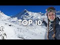 Die 10 besten Skigebiete der Alpen 2024