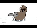 when arlo the cockatrice accidentally stab kiwi (feather family animation)