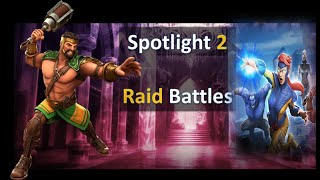 Uncanny Avengers in Raid (inc Boss node) - Spotlight 2 S.T.R.I.K.E  | Marvel Strike Force @if2pgames