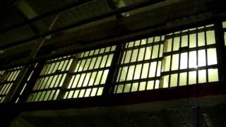 The closing of the cells at Alcatraz