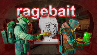 Ragebaiting a TOXIC Rust Streamer.. (Code Raided)