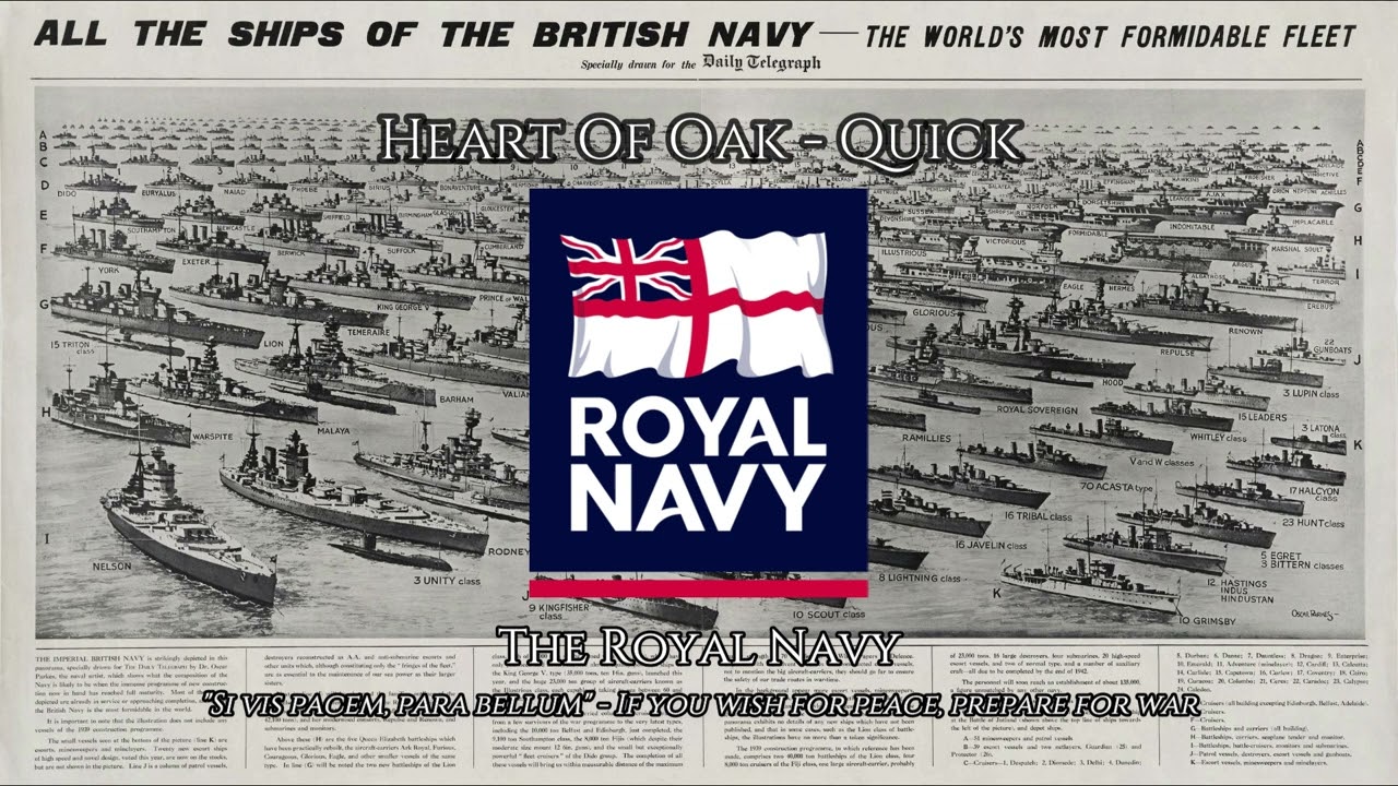 Heart Of Oak - Anthem Of The Royal Navy - YouTube