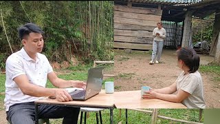 The nearsighted driver took Nhan to visit the old farm that had been sold to Ha. Nhan had amnesia.