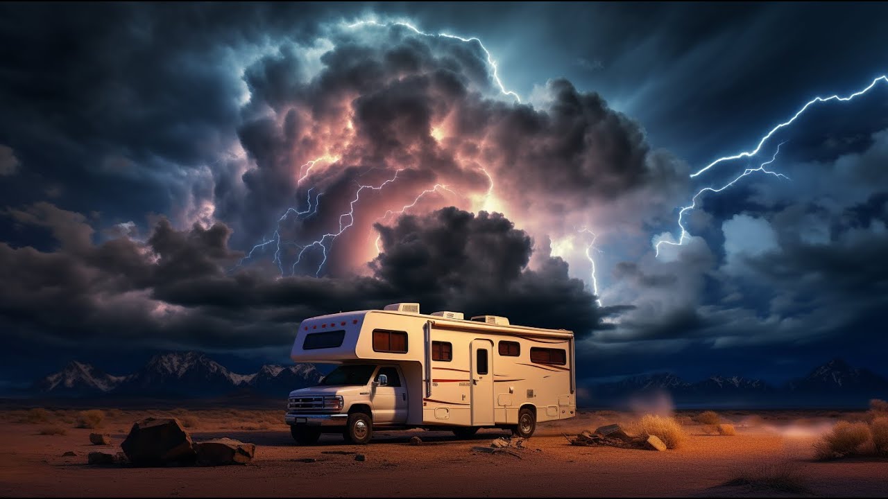 Lightning Thunderstorm Rain Sounds For Sleeping Asmr Lightning Storm