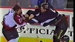 Derian Hatcher vs Claude Lemieux