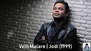 Velli Malare | Jodi (1999) | A.R. Rahman [HD]