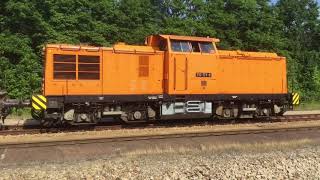 Lokzug BR 110 171-6 + BR 346 im Schlepp