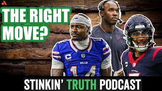 Will Stefon Diggs Be A Problem In Houston? | Stinkin' Truth Podcast