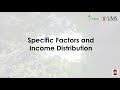 Specific Factors and Income Distribution