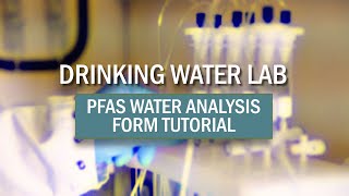 PFAS Water Analysis Form