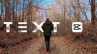Text Behind Person Effect | CapCut Tutorial
