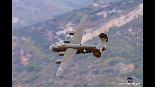 Vintage B-24D Liberator Flight (1980's built Stafford kit) -- Warbirds \u0026 Classics 2019