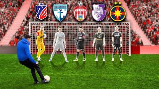 FOOTBALL CHALLENGE VS 5 PORTARI DIN SUPERLIGA ROMÂNIEI!!