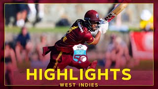 Highlights | West Indies v England | Shai Hope Strikes 68 But Visitors Win | 2nd CG United ODI