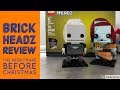 Lego The Nightmare Before Christmas Brickheadz Review | Jack Skellington & Sally ( 74 + 75)