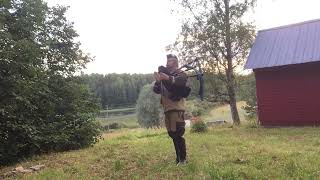 Ievan Polkka - Finnish polka played on Scottish bagpipe - skotlantilainen säkkipilli