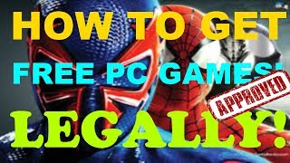 How To Get Free Games Legally!