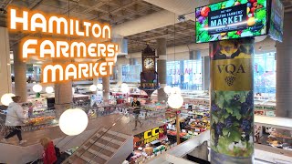 Inside HAMILTON FARMERS’ MARKET  ||  One of the Oldest Market in CANADA  ||  Walking Tour  ||  2025