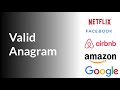 242. Valid Anagram LeetCode Javascript Solution