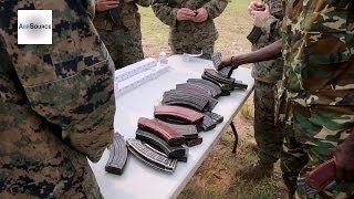 US Marines Conduct Live Fire Training with Burundi National Defense Force