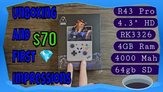 R43 Pro Unboxing \u0026First Look.  RG405V Who????