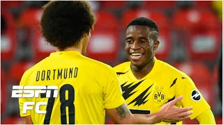Youssoufa Moukoko becomes YOUNGEST-EVER goalscorer in Bundesliga | ESPN FC Bundesliga Highlights