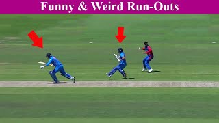 10 Funny And Bizarre Run-Outs In Cricket 😲